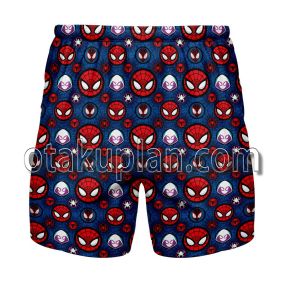 Spider Man Across The Spider Gym Shorts