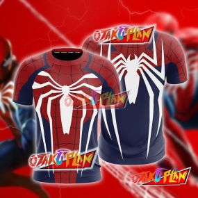 Spider-Man Cosplay PS4 New Unisex 3D T-shirt