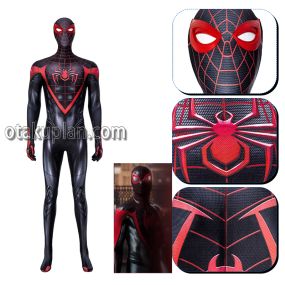 Spider-man Miles Morales Cosplay Costume