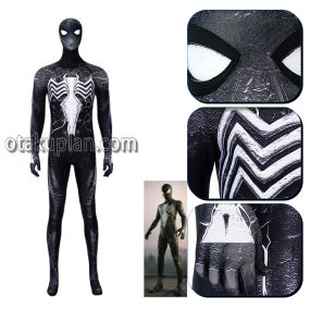 Spider-man Miles Morales Symbiotic Variant Version Cosplay Costume