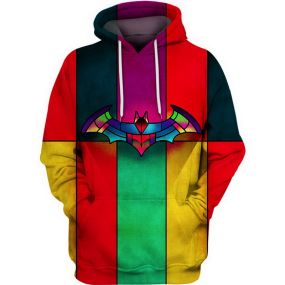 Stained Glass Batman Hoodie / T-Shirt