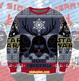 Wars Darth Vader 3D Printed Ugly Christmas Sweatshirt