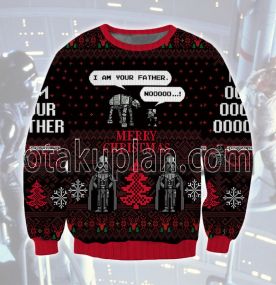 Wars I Am Your Father 3D Printed Ugly Christmas Sweatshirt