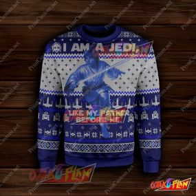 Wars Im A Jedi 3D Print Ugly Christmas Sweatshirt