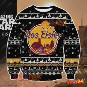 Wars Mos Eisley Cantina 3D Print Ugly Christmas Sweatshirt