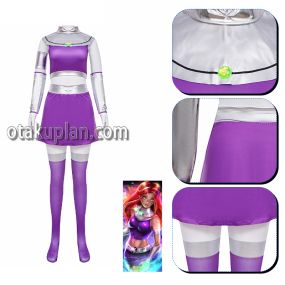 Starfire Teen Titans Princess Koriand R Cosplay Costume
