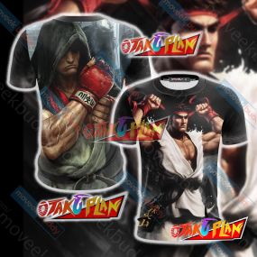 Street Fighter - Ryu Unisex 3D T-shirt