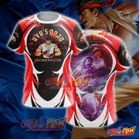 Street Fighter Ryu Cosplay T-shirt