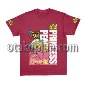 Super Mario Princess Peach Streetwear T-shirt