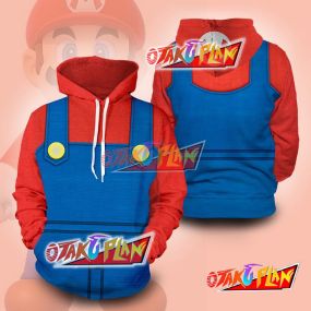 Super Mario Unisex Pullover Hoodie
