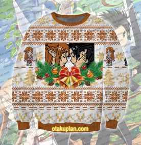 Sword Art Online Sprites 3D Printed Ugly Christmas Sweatshirt