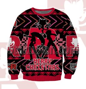 Team Rocket 3D Printed Ugly Christmas Sweatshirt