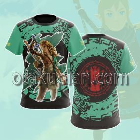 Tears of the Kingdom of Zelda Texture Cosplay T-shirt