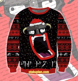 The Elder Scrolls Skyrim Fusrodah Shout 3D Printed Ugly Christmas Sweatshirt