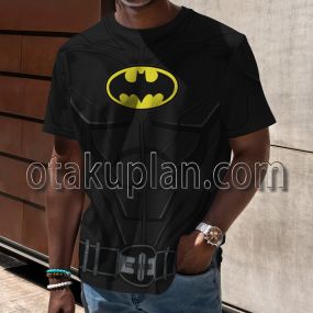 The Flash 2023 Batman 1989 Battle Suit Cosplay T-shirt