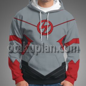 The Flash Wallace R West Burst Cosplay Hoodie