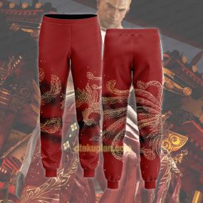 The King Of Fighters KOF Geese Howard Cosplay Jogger Pants