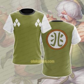 The King Of Fighters KOF XV Chin Gentsai Cosplay T-shirt