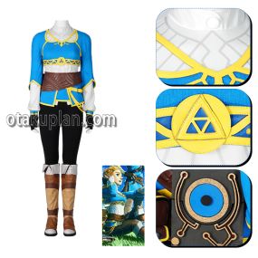 The Legend Of Zelda Breath Of The Wild Princess Cosplay Costume