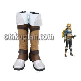 The Legend Of Zelda Breath Of The Wild Princess Cosplay Shoes