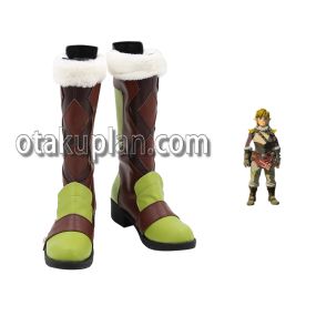 The Legend Of Zelda Link Cosplay Two Tone Cosplay Shoes