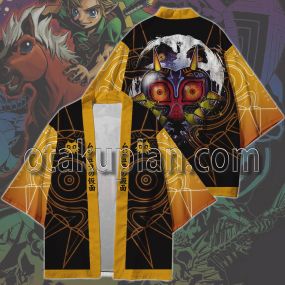 Zelda Majora s Mask Kimono Anime Cosplay Jacket