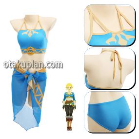 The Legend Of Zelda Princess Swimsuit Cosplay Costume