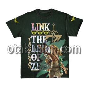 The Legend of Zelda Tears of the Kingdom Link Streetwear T-shirts