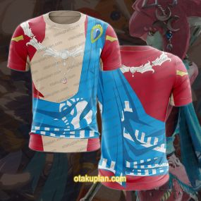 The Legend of ZeldaBreath of the wild Mipha Cosplay T-Shirt