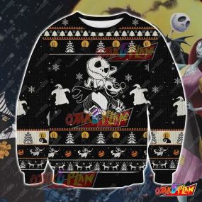 The Nightmare Before Christmas New Year Winter Js07 3D Print Ugly Christmas Sweatshirt