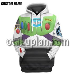 Toy Story Buzz Lightyear Space Ranger Cosplay Custom Name T-Shirt Hoodie Pants