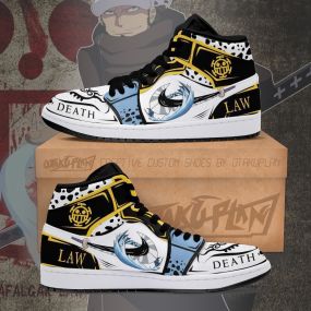 Trafalgar Law Room One Piece Anime Sneakers Shoes