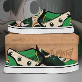 Tsuyu Asui Froppy Slip On MHA Anime Sneakers Shoes