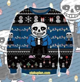 Undertale Sans Ugly Christmas Sweatshirt
