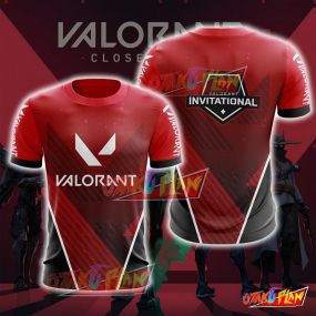 Valorant Red T-Shirt