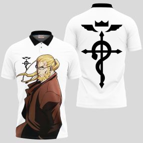 Van Hohenheim Fullmetal Alchemist Anime Polo Shirts