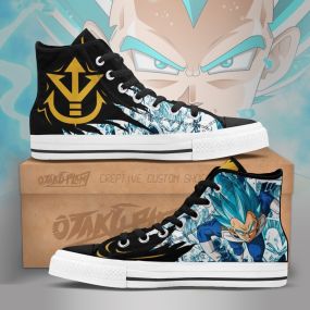 Vegeta Blue Dragon Ball Anime Sneakers Shoes