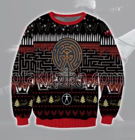 Westworld Maze 3D Printed Ugly Christmas Sweatshirt