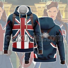 What If Peggy Carter Cosplay Hoodie