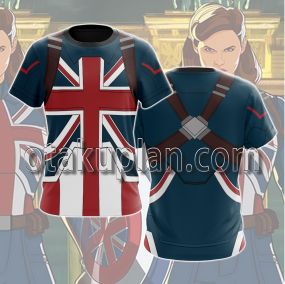 What If Peggy Carter Cosplay T-shirt