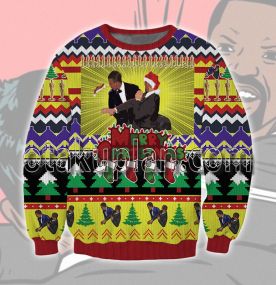 Will Smith Slaps Chris Rock Meme 3D Printed Ugly Christmas Sweatshirt