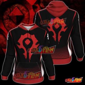 World Of Warcraft All Over Print Pullover Hoodie V2