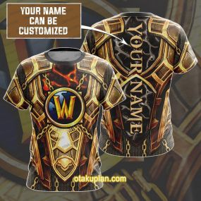 World Of Warcraft Custom Name T-shirt