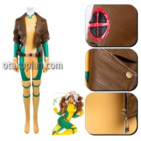 X-men Rogue Full Set Cosplay Costume