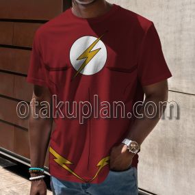 Young Justice Barry Allen Cosplay T-Shirt