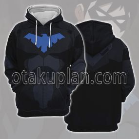 Young Justice Nightwing Cosplay Hoodie