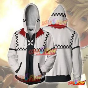 Kingdom Hearts Roxsa Zip Up Hoodie Jacket