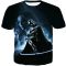 Star Wars Faded to Dark Side Darth Vader Cool Action Black T-Shirt SW050