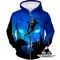 Super Cool Stealth Action Superhero Black Panther Awesome Zip Up Hoodie BP019