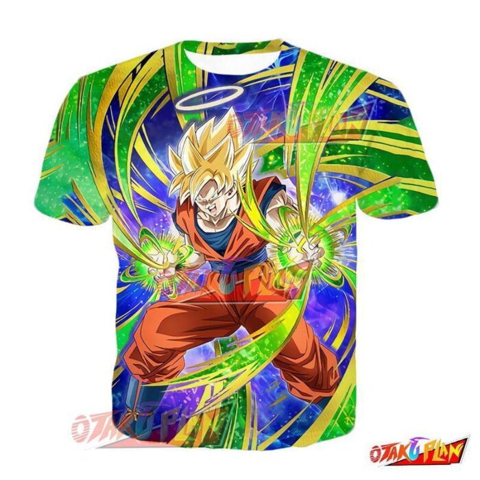 Dragon Ball Strongest in the Otherworld Super Saiyan Goku (Angel) T-Shirt
